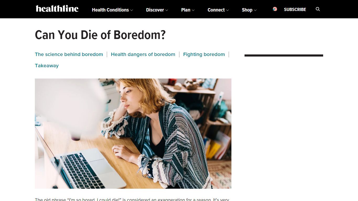 Can You Die of Boredom? - Healthline