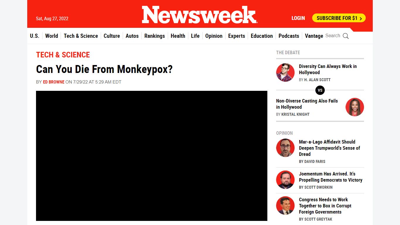 Can You Die From Monkeypox? - newsweek.com